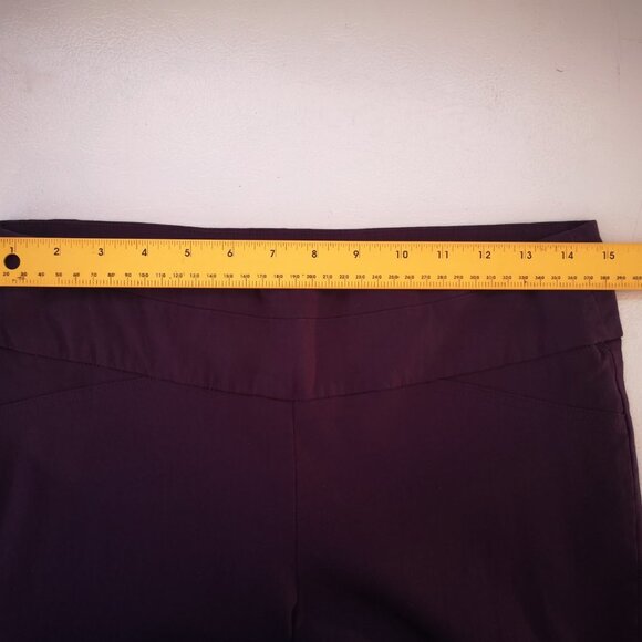 Ricki's Ladies Pull On Style Purple Slim Leg Size Large Pants - Picture 9 of 12